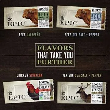 Epic Beef Apple Bacon Bars, Whole30, Paleo Friendly, 12 ct, 18 oz