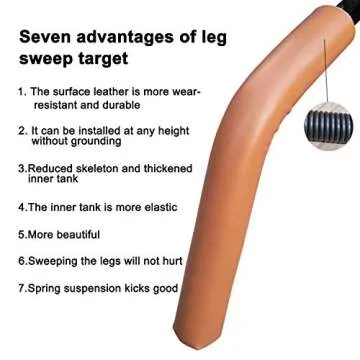 SYNTECSO Portable Wing Chun Dummy for Effective Training