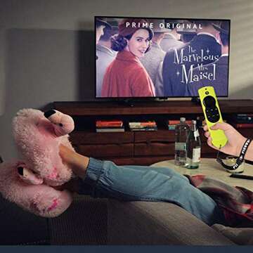 [2 Pack] Anti-Slip Shockproof Silicone Remote Case Cover with Lanyard for Fire TV with 4K Alexa Voice Remote (2017 Edition) (2nd Gen) / Fire TV Stick Alexa Voice Remote (Green + Turquoise)