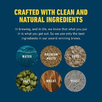 Athletic Brewing Company Craft Non-Alcoholic Beer - 6 Pack x 12 Fl Oz Cans - Upside Dawn Craft Golden - Low-Calorie, Award Winning - Subtle Aromas with Floral and Earthy Notes