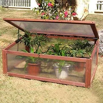 Giantex Garden Cold Frame for Easy Plant Growth and Protection