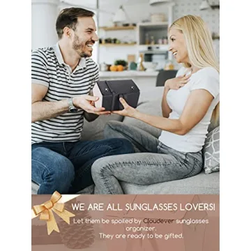 Cloudever Foldable Sunglasses Case - Travel Organizer