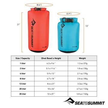 Sea to Summit Lightweight Dry Sack for All Adventures
