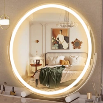 Hasipu Vanity Mirror with Lights for Flawless Makeup