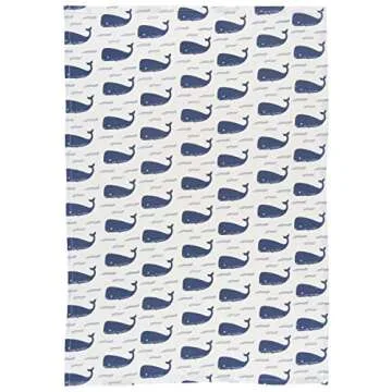 Now Designs Ahoy Matey Cotton Floursack Kitchen Dish Towels 20 x 30in, Set of 3