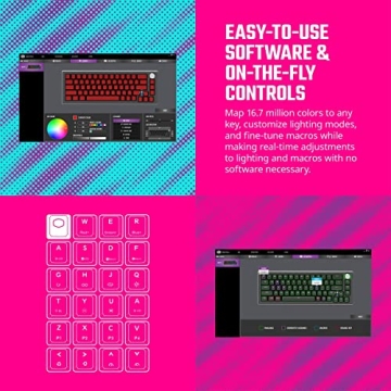 Cooler Master CK721 Hybrid Wireless Mechanical Gaming Keyboard