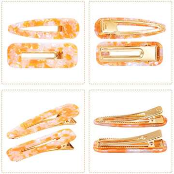 Stylish 16 Pcs Pearls Hair Clips for Women Fashion Accessories