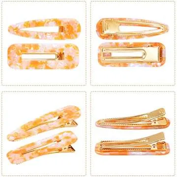 Stylish 16 Pcs Pearls Hair Clips for Women Fashion Accessories