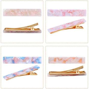 Stylish 16 Pcs Pearls Hair Clips for Women Fashion Accessories