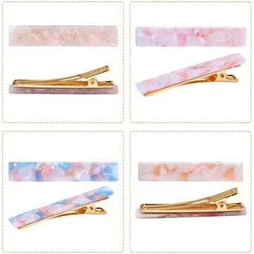 Stylish 16 Pcs Pearls Hair Clips for Women Fashion Accessories