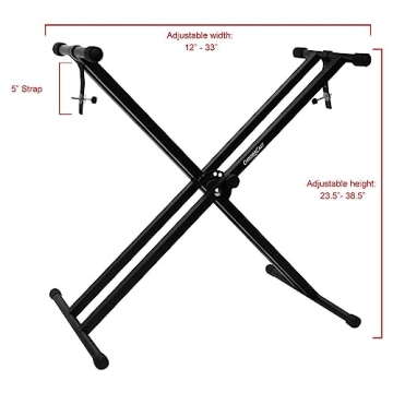 Durable & Portable Keyboard Stand for Musicians