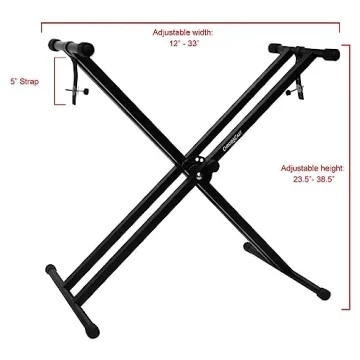 Durable & Portable Keyboard Stand for Musicians