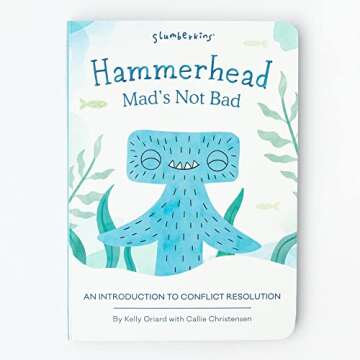 Slumberkins Hammerhead Snuggler, Affirmation & Storybook Set | Promotes Conflict Resolution Therapy,...