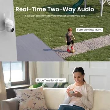 Wansview 2K Wireless Outdoor Security Camera for Home Security