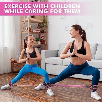 Ankle Bands with Cuffs for Leg & Booty Workouts