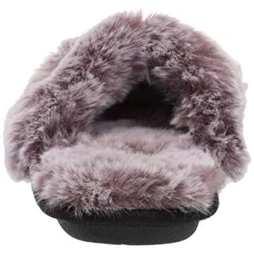 Jessica Simpson Comfy Faux Fur House Slipper for Cozy Comfort