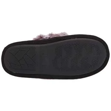 Jessica Simpson Comfy Faux Fur House Slipper for Cozy Comfort