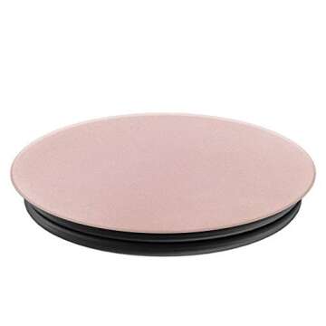 PopSockets: Collapsible Grip & Stand for Phones and Tablets - Aluminum Rose Gold