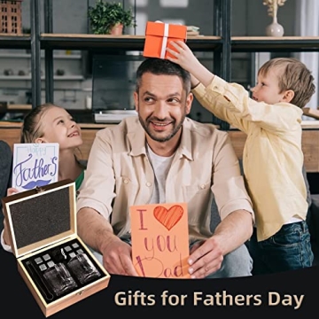 Whiskey Stones Gift Set for Men - Perfect for Gifts