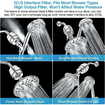 Genuine 20-Stage Shower Filter for Soft Water & Purification