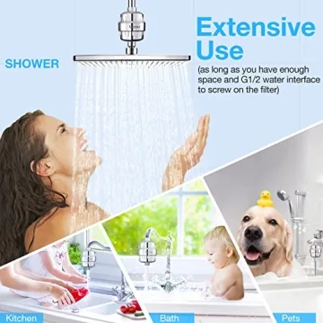 Genuine 20-Stage Shower Filter for Soft Water & Purification