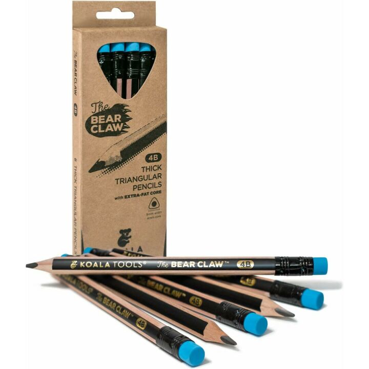 Bear Claw Pencils - Ideal for Kids & Artists