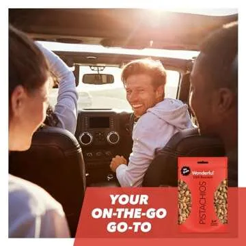 Wonderful Pistachios No Shells, Chili Roasted Nuts, 22 Ounce Resealable Bag, Protein Snacks, Gluten Free, Healthy Snack, Vegan Snacks