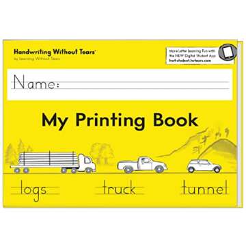 Learning Without Tears - My Printing Book for First Grade Handwriting Practice