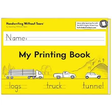 Learning Without Tears - My Printing Book for First Grade Handwriting Practice