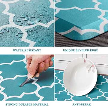 WISELIFE Kitchen Comfort Mat for Home & Office