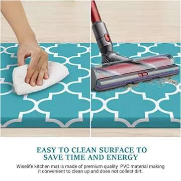 WISELIFE Kitchen Comfort Mat for Home & Office