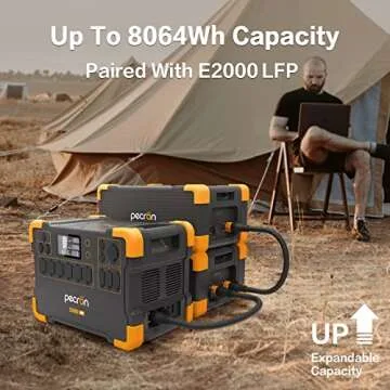 Pecron E2000LFP Portable Power Station 1920Wh Rechargeable