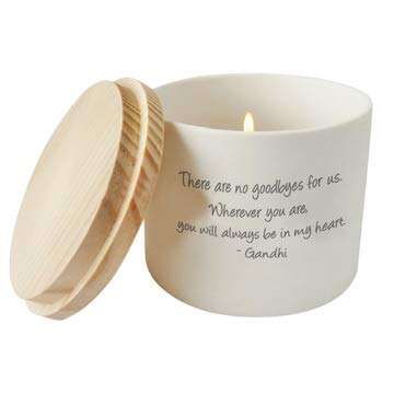 Memorial Candle Holder - Bereavement Gift for Loss of Father - Sympathy Jar - Candle Not Included