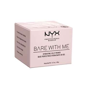 NYX PROFESSIONAL MAKEUP Bare With Me Hydrating Jelly Primer, Vegan Face Primer
