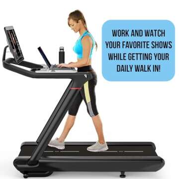 SELINA Tread Laptop Tray Compatible with the New Peloton Tread - Desk Attachment Specifically Design...