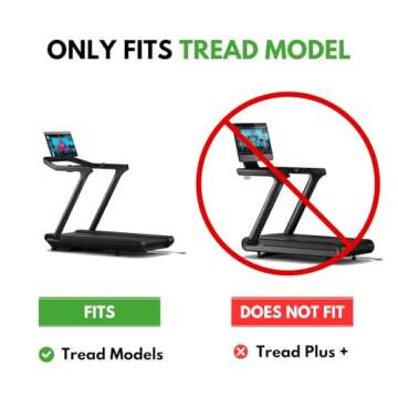 SELINA Tread Laptop Tray Compatible with the New Peloton Tread - Desk Attachment Specifically Designed for Your Peloton Tread - Walk While You Work With A Sturdy Treadmill Tray - Dedicated Phone Holde