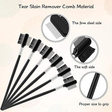 Mudder 6 Pieces Grooming Comb for Dogs and Cats