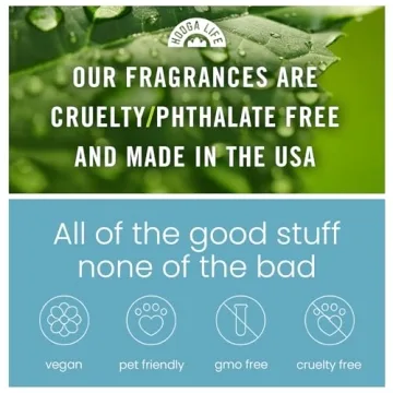 HoogaLife Car Air Freshener Diffuser 6 Pack Hanging Air Freshener Diffuser - Vanilla Scents Fragrance Oil Air Diffuser for Car, 45+ Days Long Lasting Fragrance Made in USA Car Air Fresheners