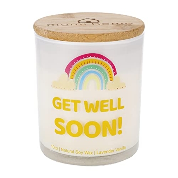 Get Well Soon Jar Candle- I Miss You Scented Candle, Cheer Up Gifts for Women and Men. Ideal Healing...
