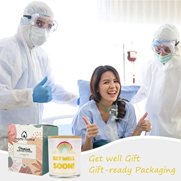 Get Well Soon Candle with Lavender Vanilla Scent