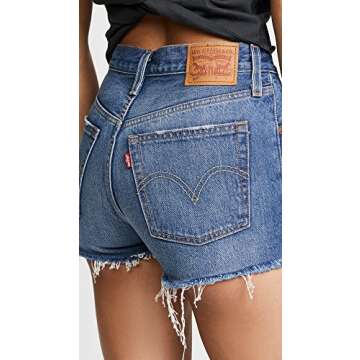 Levi's Women's Premium 501 Original Shorts for Stylish Comfort