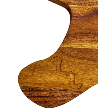 Gingerbread Shaped Wooden Cutting Board for Christmas Charcuterie