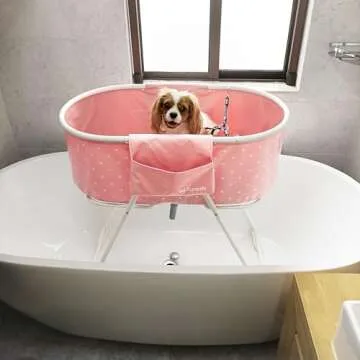 Furesh Little Dipper Dog Bath Tub for Easy Grooming