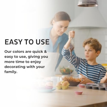 Chefmaster Vibrant Liqua-Gel Food Coloring Kit 8 Pack