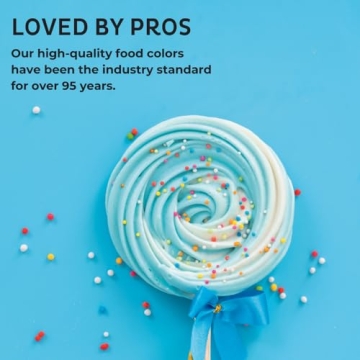 Chefmaster Vibrant Liqua-Gel Food Coloring Kit 8 Pack