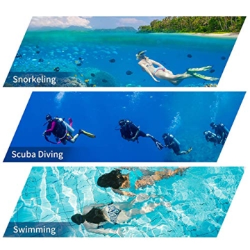 SwimStar Anti-Fog Leak-Proof Snorkel Set Clear Vision