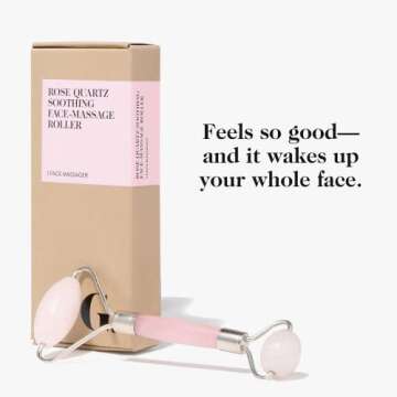 goop Beauty Rose Quartz Face Roller for Radiant Skin