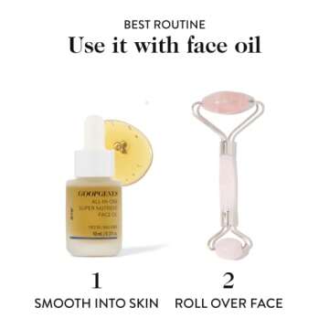 goop Beauty Rose Quartz Face Roller for Radiant Skin