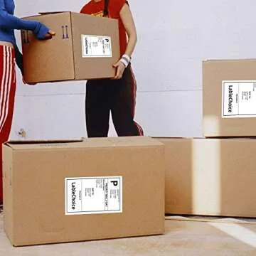 LabelChoice 4x6 Direct Thermal Labels - 2000 Labels Per Pack