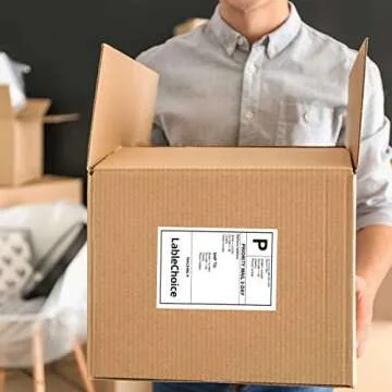 LabelChoice 4x6 Direct Thermal Labels - 2000 Labels Per Pack